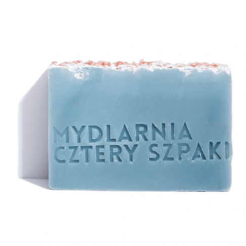Cztery Szpaki, Naturalne Lawendowe mydło z glinką i solą himalajską, 110g