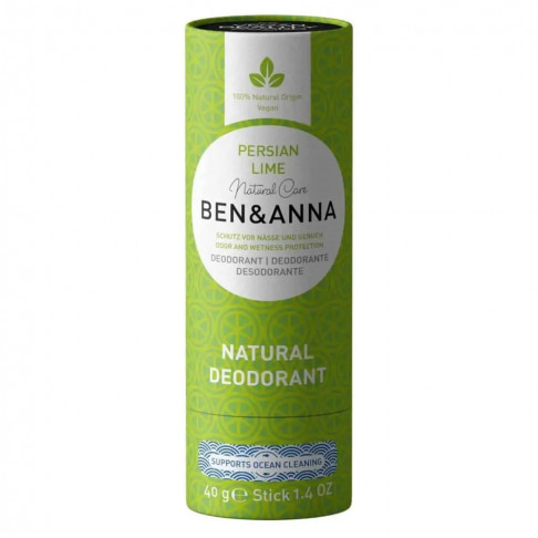 BEN&ANNA, Naturalny dezodorant na bazie sody, Cytrusowy, 40g