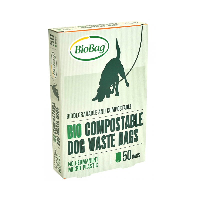 BioBag, Worki na psie odchody,  biodegradowalne i kompostowalne, 20x32cm, 50szt.